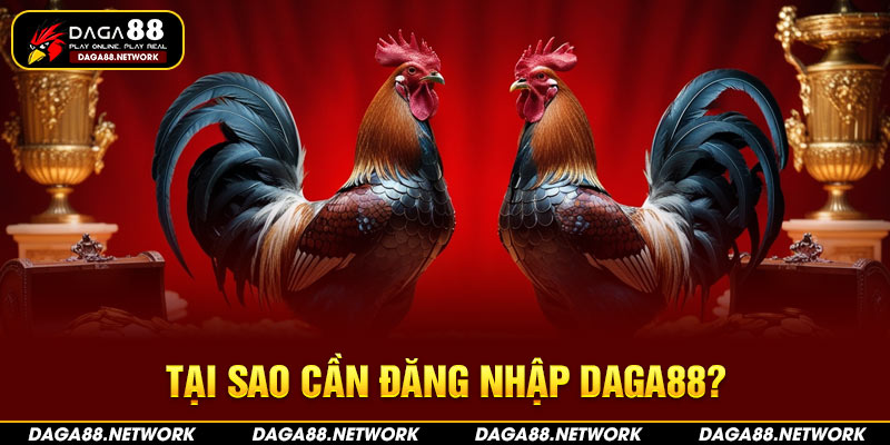 Tại sao cần đăng nhập Daga88?