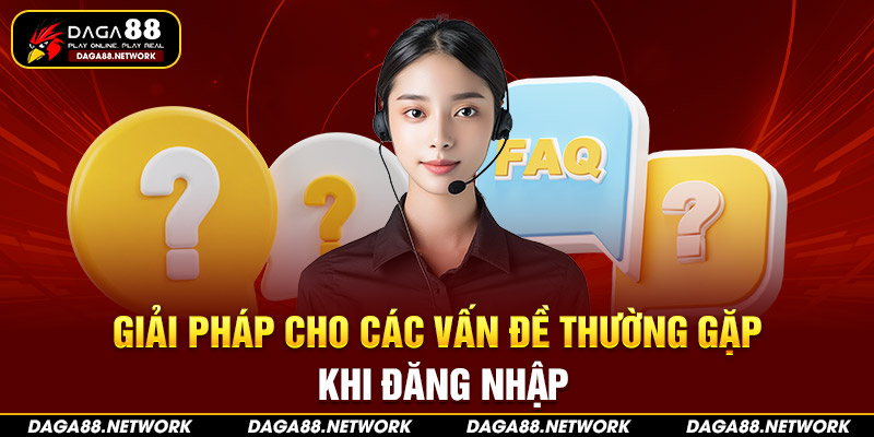 Giải pháp cho các vấn đề thường gặp khi đăng nhập